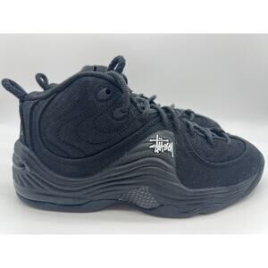 Nike Air Penny 2 Stussy Black Sneakers Shoes DQ5674-001 M7.5/W9 New